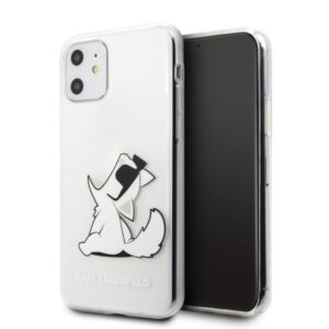 karl lagerfeld klhcn61cfnrc iphone 11 6,1" / xr hardcase transparent choupette fun