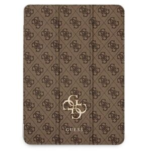 guess guic11g4gfbr ipad 11" 2021 book cover brąz/brown 4g collection