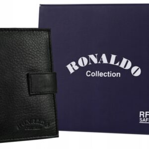 skórzany męski portfel ronaldo 0104l-d rfid