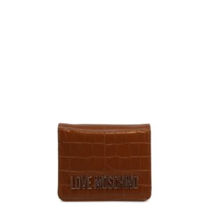 portfel marki love moschino model jc5625pp1flf0 kolor brązowy. akcesoria damskie. sezon: jesień/zima