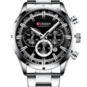 zegarek męski curren 8355 chronograf (zc028c) +box