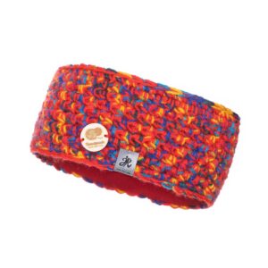 niezwykle ciepła opaska na głowę handmade