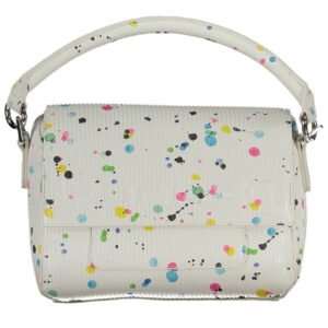 torba desigual damska biała