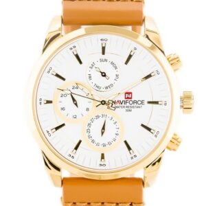 zegarek męski naviforce - nf9148 (zn085b) gold + box