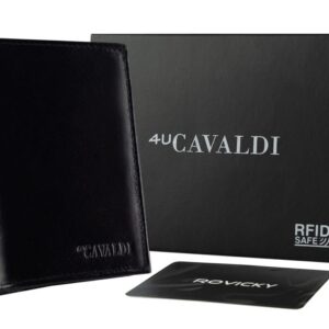 skórzany męski portfel cavaldi 0001-bs rfid
