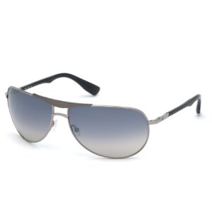 męskie okulary przeciwsłoneczne web eyewear model we0273-6614c (szkło/zausznik/mostek) 66/14/125 mm)