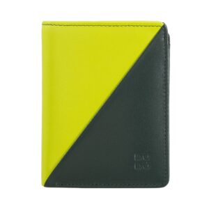 dudu womens card purse small wallets for ladies in real genuine leather 7 card slots zipper coin pocket