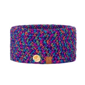 ciepły komin zimowy handmade