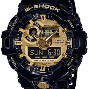 zegarek męski casio g-shock ga-710gb-1aer (zd140b)