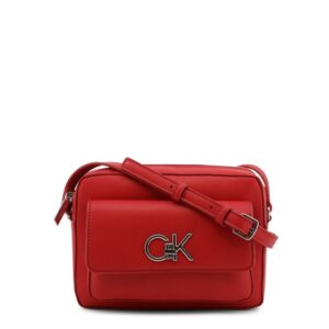 torby na ramię marki calvin klein model k60k609114 kolor czerwony. torby damskie. sezon: jesień/zima