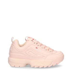 sneakersy marki fila model disruptor-low-101032 kolor różowy. obuwie damskie. sezon: jesień/zima