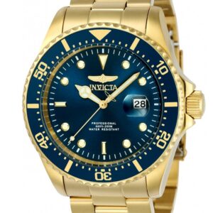 zegarek męski invicta pro diver 23388 - wr200m, koperta 43mm (zv002g)