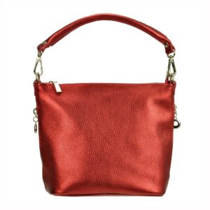 damska torebka ze skóry naturalnej patrizia 419-040 silver