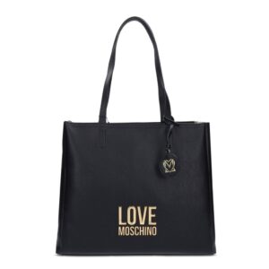 torba na zakupy marki love moschino model jc4100pp1gli0 kolor czarny. torby damskie. sezon: wiosna/lato