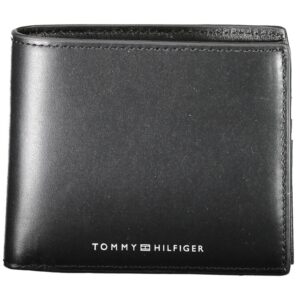 czarny portfel męski tommy hilfiger