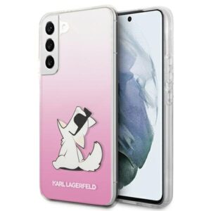 karl lagerfeld klhcs22mcfnrcpi s22+ s906 hardcase różowy/pink choupette eat