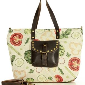 duża torba sportowa weekender bag z rączkami ze skóry - marco mazzini beż cappucino vegan