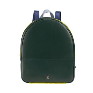 dudu womens backpack fashionable multicolour soft leather rucksuck daypack with double zip