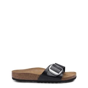 klapki marki birkenstock model madrid_big-buckle kolor czarny. obuwie damskie. sezon: wiosna/lato