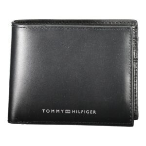 czarny portfel męski tommy hilfiger