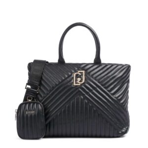 torba na zakupy marki liu jo model aa3224-e0426 kolor czarny. torby damskie. sezon: wiosna/lato