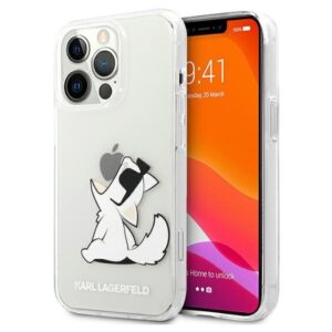 karl lagerfeld klhcp13xcfnrc iphone 13 pro max 6,7" hardcase transparent choupette fun