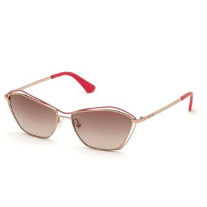 damskie okulary przeciwsłoneczne guess model gu7639-28f (szkło/zausznik/mostek) 59/15/145 mm)