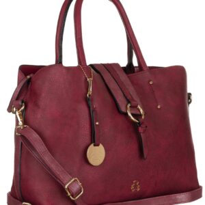 klasyczny shopper z ozdobnym zapięciem — lulucastagnette