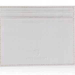 skórzane etui na dokumenty i banknoty — peterson