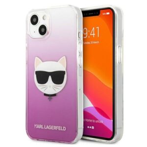 karl lagerfeld klhcp13sctrp iphone 13 mini 5,4" hardcase różowy/pink choupette head