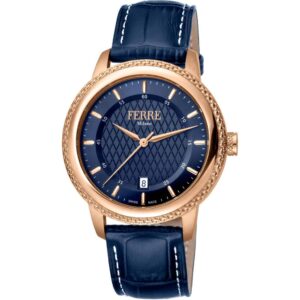 zegarek marki ferre milano model fm1g130l0041 kolor niebieski. akcesoria męskie. sezon: cały rok