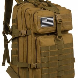 militarny, wodoodporny plecak podróżny z poliestru i nylonu — peterson