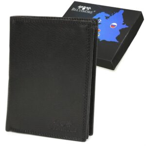męski portfel skórzany klasyczny rfid czarny beltimore k44