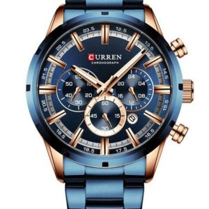 zegarek męski curren - chronograf (zc028e) + box