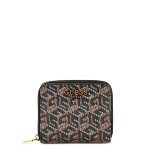 portfel marki guess model laurel_swgc85_00370 kolor czarny. akcesoria damskie. sezon: wiosna/lato