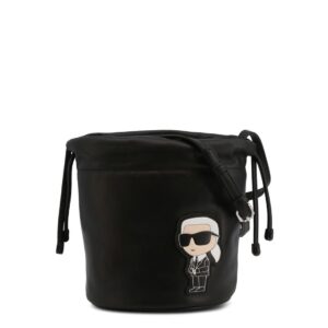 torby na ramię marki karl lagerfeld model 230w3043 kolor czarny. torby damskie. sezon: wiosna/lato