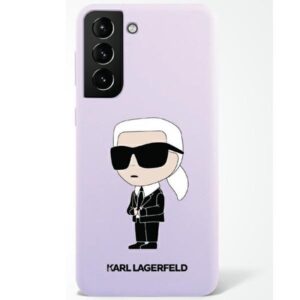 karl lagerfeld klhcs23ssnikbcu s23 s911 hardcase purpurowy/purple silicone ikonik