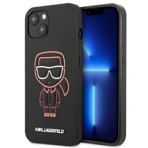 karl lagerfeld klhcp13stuok iphone 13 mini 5,4" wielokolorowy/multicolor hardcase karl ikonik outline