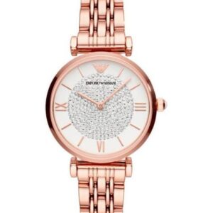 zegarek damski emporio armani ar11444 - gianni t-bar (zi511d)