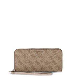portfel marki guess model laurel_swsg85_00460 kolor brązowy. akcesoria damskie. sezon: wiosna/lato