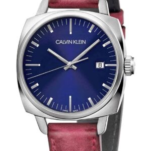 zegarek marki calvin klein model k9n11 kolor czerwony. akcesoria dla obu płci. sezon: cały rok