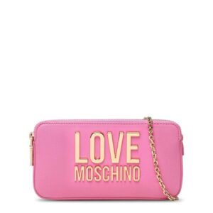 kopertówki marki love moschino model jc5609pp1gli0 kolor różowy. torby damskie. sezon: wiosna/lato