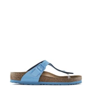 klapki marki birkenstock model gizeh kolor niebieski. obuwie damskie. sezon: wiosna/lato