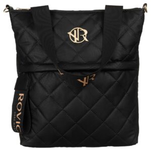 elegancki shopper z pikowanego materiału — rovicky