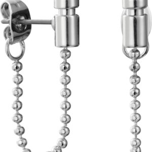 firmowe damskie kolczyki, wkrętki marki dkny model 5520087 (1cm )