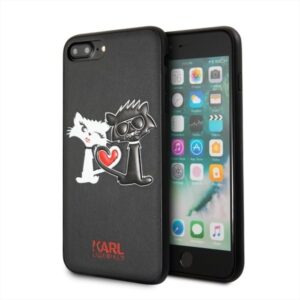 karl lagerfeld klhcs8lcl1bk s8 plus g955 hardcase czarny/black choupette in love