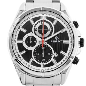 zegarek męski perfect ch03m - chronograf (zp358a) + box