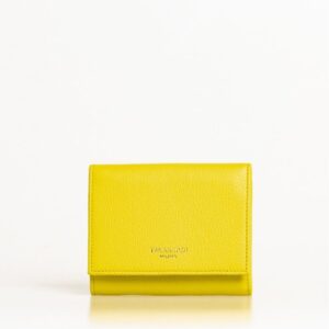 portfel marki trussardi model 76w00024 2y000062 kolor zółty. akcesoria damskie. sezon: