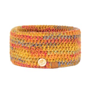 ciepły komin zimowy handmade