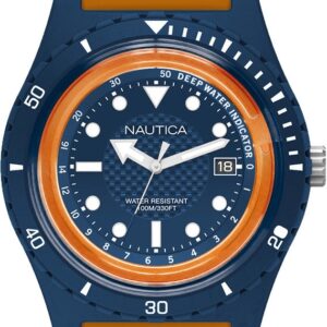 męski zegarek nautica model napibz004 (46mm)